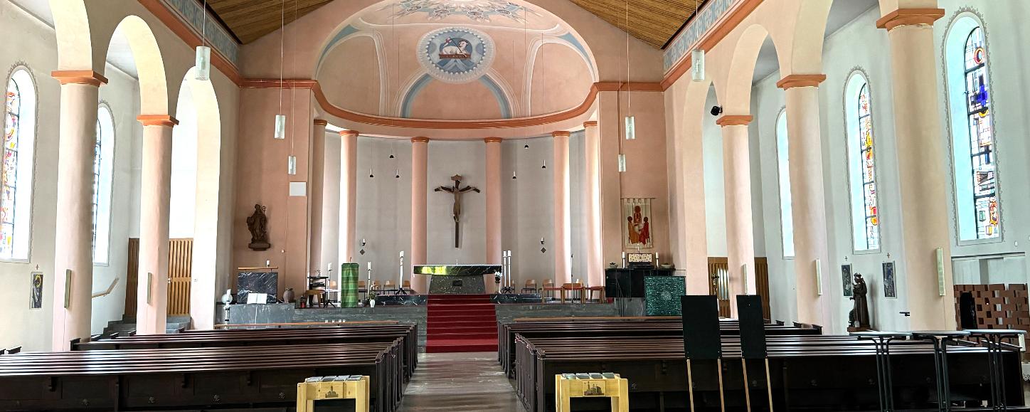 Wiedereröffnung St. Hubertus / Start der Wochentags-Gottesdienste